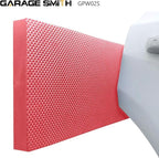 GWP02S Garage Wall Protector Car Door Protectors, Designed in Germany (4, Red)