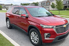 2018-2023 Tape-On Rain Guards for Chevrolet Chevy Traverse Side Window Visor Deflectors LS LT RS Premier True North High Country Durable Tinted Shades 2019 2020 2021 2022