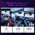 2026 Upgraded 【 3-in-1 】 HDMI Input Car TV & Wireless CarPlay Adapter & Android Auto, i-Phone/Android Phone to Your Vehicle, Plug & Play for Factory Car Stereo 2016+
