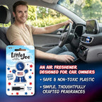 Little Joe 96419 USA Edition New Car Scent Car Air Freshener Vent Clip, Fights Odors for up to 45 Days, Long-Lasting Freshness, Cute Car Odor Eliminator, Pack of 1