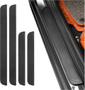 4PCS Car Door Sill Protector,Anti-Scratch & Waterproof Car Door Sills Scratch Protection,Universal Car Exterior Accessories Automotive Door Entry Guard for Car,Truck,SUV (Black, Width 1.96")