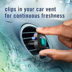 Car Air Freshener, Odor-Fighting Automotive Vent Clip, Scented Car Accessories, Long Lasting for Strong Odors, Unstopables Fresh Scent,.07 fl oz, 4 Count
