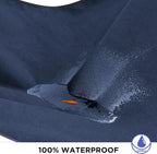 Waterproof Seat Cover Towel, Premium Sweat Carseat Protector, Perfect for Universal Anti-Slip Car Truck SUV Seat, Great for Surfing Yoga Gym Workout, Navy Blue