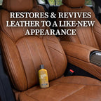All Leather Cleaner 16.9 oz – Deep Cleaning formula for car interior, couches, furniture, shoes, boots, purses, jackets, gloves, saddles and motorcycle gear