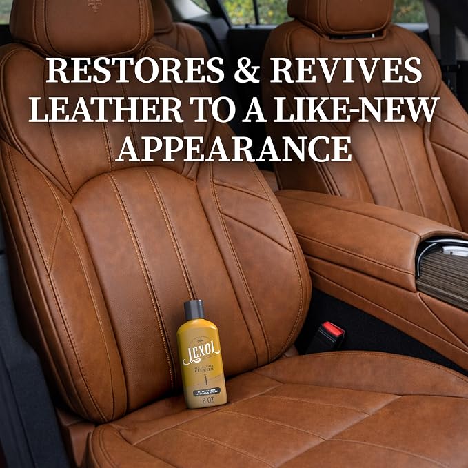 All Leather Cleaner 16.9 oz – Deep Cleaning formula for car interior, couches, furniture, shoes, boots, purses, jackets, gloves, saddles and motorcycle gear
