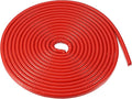 Car Door Edge Guard, 16.4ft U Shape Rubber Edge Trim Seal Strip Protector Universal for Car Truck ATV Boat Multifunctional No Glue PVC Iron Red