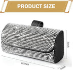 Bling Sunglasses Holder for Car Sun Visor, Rhinestone Auto Eyeglasses Mount Clip Organizer, Leather Sunvisor Sunglasses Storage Case, Universal Glasses Holder Clips for SUV, Sedan, Van (White)