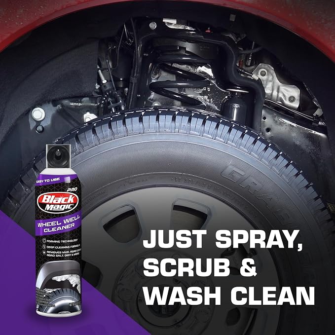 120257 Wheel Well Cleaner, High Foaming Deep Cleaning Formula to Remove Mud, Grime, Road Salt Buildup & More