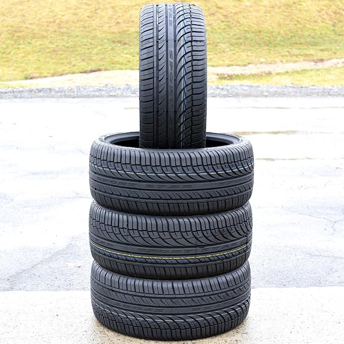 Set of 4 (FOUR) Fullway HP108 All-Season Passenger Car High Performance Radial Tires-225/40R18 225/40ZR18 225/40/18 225/40-18 92W Load Range XL 4-Ply BSW Black Side Wall UTQG 380AA