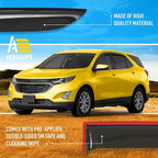 Extra Durable Window Deflectors Tape-On Window Visors Rain Guards Fit for Chevrolet (Chevy) Equinox 2018-2024, Sun Visors, Wind Vent for Shades, Exterior Car Accessories - 4pcs. AG0865