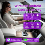7" Car Radio for Chevy Suburban 2007 2008 2009 20102 2011 2012, [4+64G ROM] Android 13 Touch Screen Radio with Wireless Carplay Android Auto GPS Bluetooth WiFi SWC FM RDS Mirror Link Backup Camera