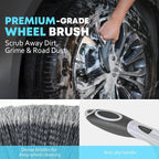 Car Cleaning kit, Car Interior Detailing kit with 10000pa Car Vacuum Cleaner, Wheel Brush, Windshield Cleaner Tool, Microfiber Towel, Wash Mitt, Interior and Exterior Car Wash kit with Bag