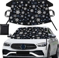 Car Cover Waterproof All Weather Hail Protector Windshield Sun Shade Automotive Exterior Car Accessories Universal Fit for Car, SUV, Truck (Snowflake)