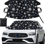 Car Cover Waterproof All Weather Hail Protector Windshield Sun Shade Automotive Exterior Car Accessories Universal Fit for Car, SUV, Truck (Snowflake)