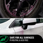 Hybrid Solutions Rapid Decon Iron Remover, 23 fl oz, Wheel Cleaner, Versatile Iron Remover and Tire Cleaner