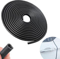 Door Protector Car Door Protector Edge Guards Car Door Edge Guards Adhesive Free Universal for Cars, Trucks, Suvs, Suvs and Most Car Door Panels (Black, 16.4Ft（5M）)