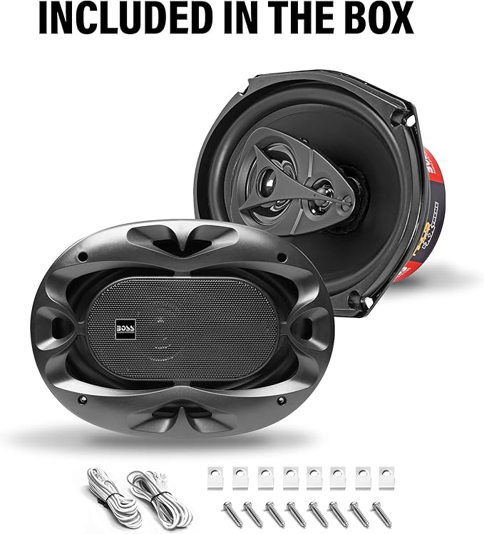 CH6940B Chaos Exxtreme Series 6 x 9 Inch Car Door Speakers - 500 Watts Max (per Pair), Coaxial, 4 Way, Full Range, 4 Ohms, Sold in Pairs, Bocinas para Carro