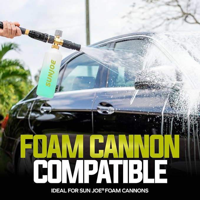 Snow Foam Car Wash Soap & Cleaner Concentrate, Coconut Scent, 1 Gallon - Cleaning Solution for Automotive Vehicles, Vinyl, Aluminum, Wood, & Brick Surfaces, SPX-FCS1G-COC