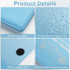Car Registration and Insurance Card Holder, Vehicle Glove Box Car Organizer, Interior Car Accessories for Documents, Cards, License - 2 Pack