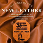 Wonder Wafers 250 Count New Leather Unwrapped Automobile Professional Use Air Fresheners Car and Truck Detail