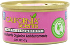 Spillproof Organic Air Freshener, Shasta Strawberry, 1.5 Ounce Canister (Pack of 4)
