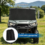 800D UTV Windshield Snow Cover Compatible with Can-Am Defender 2016-2025 and Polaris Ranger XP 1000 2017-2025 (Not RZR), Waterproof Transport Windshield Protector UTV Frost Sunshade Cover