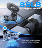 2026 Upgraded Car Phone Holder for Magsafe Car Mount [85 LBS Strongest Suction] Vacuum Magnetic Phone Holders for Your Car 360° Adjustable Car Phone Mount for iPhone 17 Pro Max 16 15 14 13 12