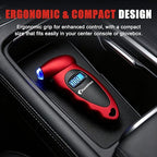 Digital Tire Pressure Gauge,Accurate Cars Air Gauge 150 PSI,Red | 0-150PSI Calibrated,Accurate in 0.1 Increments,4 Measurement Units,Backlight LCD&Nozzle Light,for Everyday Vehicles