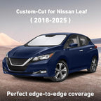 Windshield Sunshade Compatible for Nissan Leaf 2018-2023 2024 2025, Sun Visor for Front Windshield & Window Sun Shade Cover, UV Heat Blocker & Protector, Car Accessories