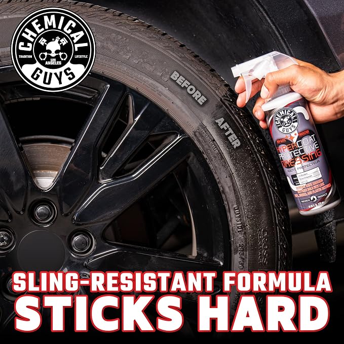 G6 HyperCoat High Gloss Protectant Dressing, For Vinyl, Rubber, Plastic, Tires and Trim, Gloss Dressing Restores Shine & Protection for Cars, Trucks, Motorcycles, SUVs and RVs, 16 oz