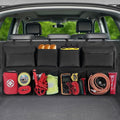 Snuopfy, Backseat Hanging Organizer with 8 Large Storage Bag Super Capacity -Trunk Organizer for SUV,Truck,Van -Your Space Saving Expert - Black
