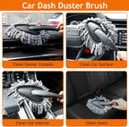 Windshield Cleaner Tool, Car Detailing Kit Interior, Car Cleaning Kit Interior and Exterior Detail Brush, Auto Supplies & Accessories for Men Women