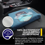 Back Seat Cover for Car Trucks Van SUV Jeep,Waterproof Rear Bench Towel Seat Covers for Dogs and Kids,Automotive Backseat Protector (National Parks)