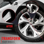 BASiQ Universal Styling Trim - 26 Feet, 6 Colors, Flat Design, Easy to Apply with Premium 3M Tape - Versatile Rim Styling and Color Accent for Cars, Trucks, SUVs - White