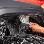 ACCG09 Wheel Works Medium Duty Wheel & Body Brush, (Safe for Cars, Trucks, SUVs, RVs, Motorcycles, & More) Gray
