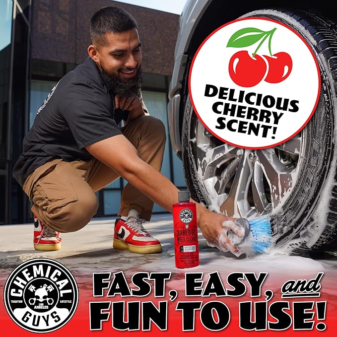 CLD_997 Diablo Gel Oxygen Infused Foam Wheel and Rim Cleaner, Concentrated (Safe on All Wheel & Rim Finishes), for Cars, Trucks, SUVs, Motorcycles, RVs & More 128 fl oz (1 Gallon)
