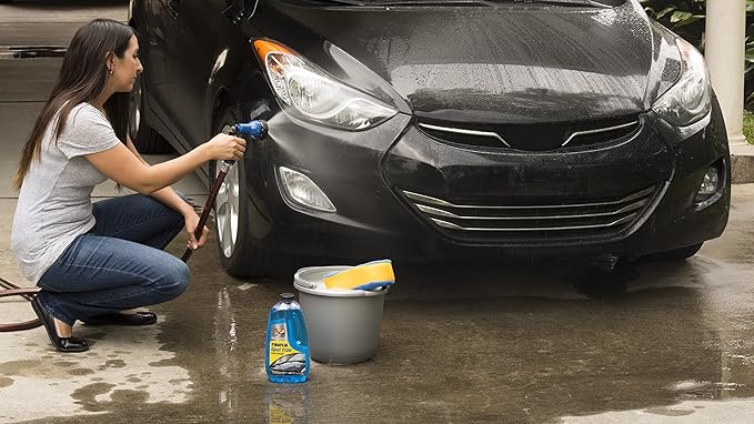 620073 - Car Wash Deep Cleaning, High Foam Soap Provides Spot Free Shine with No Towel Or Hand Drying Needed - Car soap for car cleaning and detailing 48 fl oz (Pack of 2)