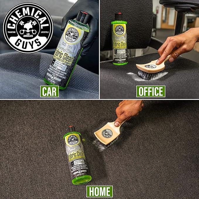 CWS2031602 Foaming Citrus Fabric Clean Carpet & Upholstery Shampoo & Odor Eliminator (Car Carpets, Seats & Floor Mats), Safe for Cars, Home, Office, & More, 16 fl oz, 2 Pack
