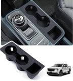Cup Holder for Ford Maverick 2026 2025 2024 2023 2022 Center Console Cup Holder Insert Middle Console Silicone Drink Holder Organizer Waterproof Non-Slip Interior Decoration for Maverick Accessories
