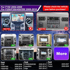 5GWiFi Upgrade Car Radio for Ford F150 2004-2008, F250 F350 F450 F550 2008-2016, E150/E250/E350 2009-2014, Expedition 2007-2014 10inch Touch Screen Stereo Carplay Android Auto GPS Navigation FM Camera