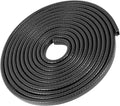 64Ft(20M) Universal Rubber U Shape Edge Trim Car Door Protector Edge Guards Rubber Seal Protector for Most Car Rucks SUV Installation, No Glue Required, Black