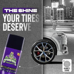 Untouchable Tire Shine Spray – Long-Lasting Wet Tire Finish for Deep Gloss & Protection – Waterproof Tire Shine, Easy Application, Premium Tire Cleaner Shine 8oz (1PK)