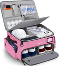 Golf Trunk Organizer, Waterproof Car Golf Locker with Separate Ventilated Compartment for 2 Pair Shoes, Golf Storage for Balls, Tees, Cap, Clothes, Gloves, Accessories, Gifts for Men, Women