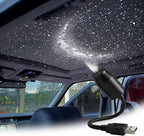 Ultra-High-Definition Car Projection – Galaxy Night Light Projector, USB Starry Sky Lamp with 360° Gooseneck & Dimmer for Bedroom, Ceiling Decor
