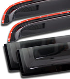 WV-953i in-Channel Window Visor Deflector Rain Guard Dark Smoke 4 Pcs