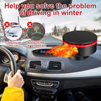 3 Pcs Portable Car Heater 12v Vehicle Heaters 2 in 1 150w Plug in Cigarette Lighter Windscreen Defogger Defroster 360° Fast Heating Cooling Fan Air Circulator for Winter Suv Rv(Red)