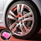 30PCS Tire Valve Stem Caps, Corrosion Resistant, with O Rubber Ring, Airtight Seal Heavy Duty Dustproof Tire Valve Stem Covers for Cars, SUV, Trucks, Bikes, Motorcycles, Bicycles(Pink)