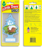Car Air Freshener | Hanging Tree Provides Long Lasting Scent for Auto and Home | 24 Air Fresheners |Summer Linen