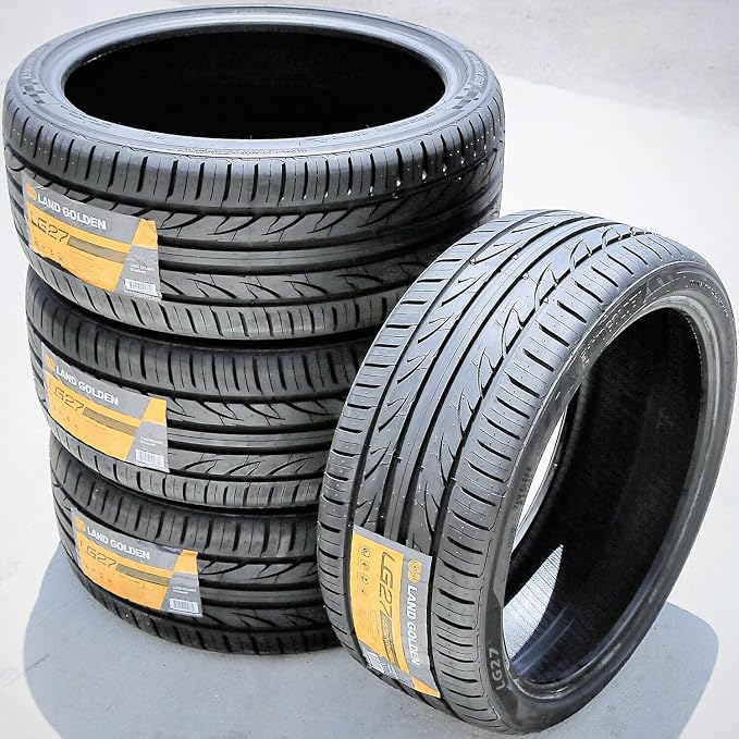 LG27 All-Season Passenger Car High Performance Radial Tire-225/35R20 225/35ZR20 225/35/20 225/35-20 93W Load Range XL 4-Ply BSW Black Side Wall UTQG 500AA