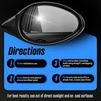 Magic Finish Car Glass Cleaner (16 fl oz) – Ammonia-Free Window Cleaner Spray for Interior & Exterior Auto Glass – Anti-Fog, Streak-Free Car Cleaning Supplies for Tint, Mirrors & Screens